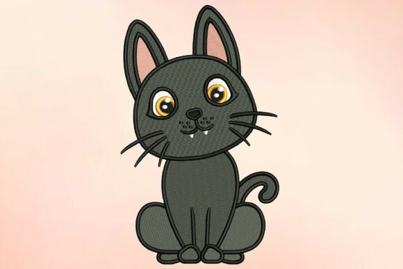 Black Kitten Embroidery Design Review