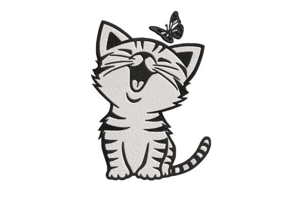Cute Kitten Embroidery Design Review