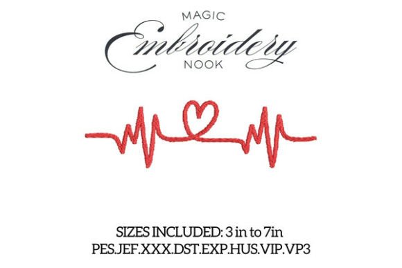 Heartbeat Heart Digital Embroidery Review
